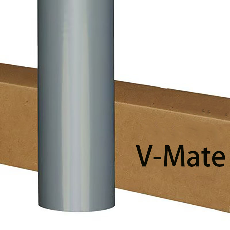 V-Mate-Silver Gray Translucent Graphic Film