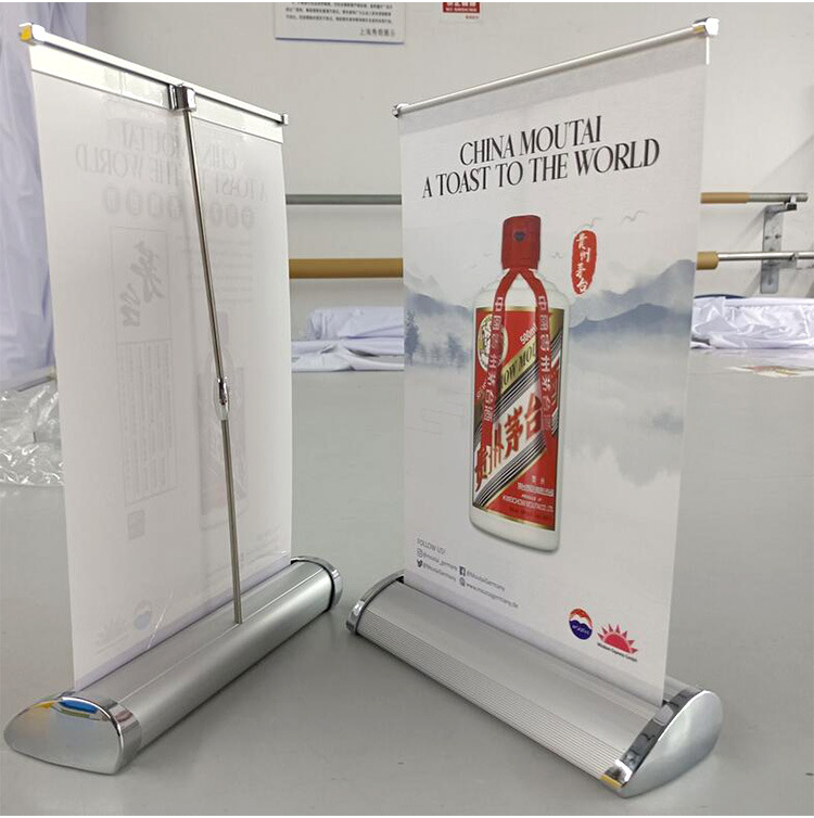 Desktop Retractable Banner Stand